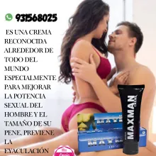 MAXMAN CREMA EXTENDEDORA VIRIL Y ERECTORA NATURAL 931568025C