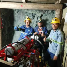 Perforadora Diamantina - Mineria 