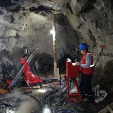 Perforadora Diamantina - Mineria 