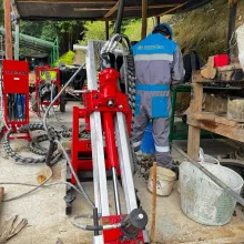 Perforadora Diamantina - Mineria 