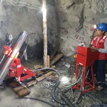 Perforadora Diamantina - Mineria 
