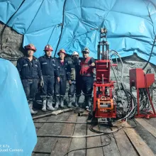 Perforadora Diamantina - Minería 