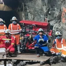 Perforadora Diamantina - Mineria 