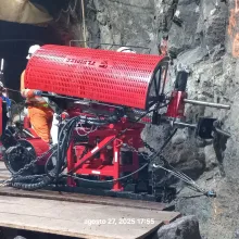 Perforadora Diamantina - Mineria 