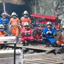 Perforadora Diamantina - Mineria 