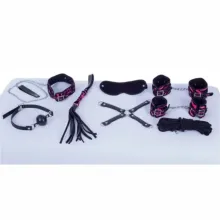 Fetish sado bondaje kit 3 rojo ENVIOS NACIONAL 