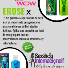 lubricante anal para mejor placer sexshop erose x
