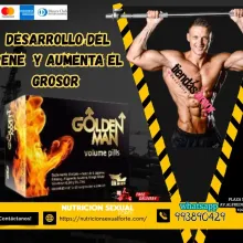 GOLDEN MAN está diseñado para ofrecer resultados reales