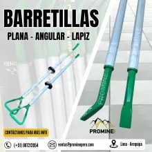 Barretillas de Aluminio Ligereza con Alto Rendimiento