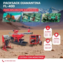 PACKSACK DIAMANTINA FL400 socavón 