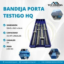 REGISTRO Y CONTROL MINERO BANDEJAS PARA YACIMIENTOS GEOLOG