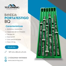 BANDEJAS BQ DE PLASTICO PRODUCTOS PARA EXPLORACION MINERA