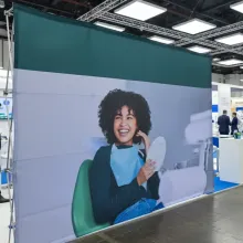 Backing Publicitario de TELA Velcro - Armado en 5 Minutos