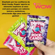 Poppin Rock Candy caramelo sexual explosivo EXITANTE 
