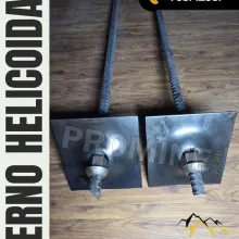 PERNO HELICOIDAL CON PLACA PRODUCTO MINERO