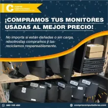  Recicla tus monitores y apoya el medio ambiente 