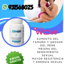 XTRASIZE POTENCIADOR NATURAL MEJOR TAMAÑO PENE PLACER SEX