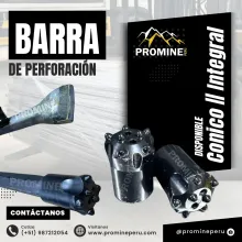 Barras Cónicas e Integrales El Dúo Perfecto en Perforación