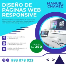 Diseño profesional de páginas web para emprendedores 