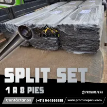 Perno Split Set Anclaje de Fricción para Socavón