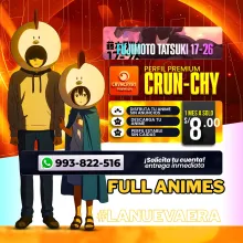  Crunchyroll PERFIL PREMIUM - FULL ANIMES