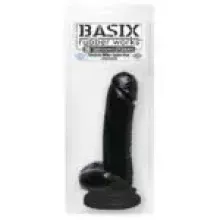 CONSOLADOR GIGANTE BASIX RUBBER 8 NEGRO