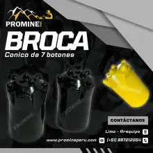 Brocas Cónicas La Punta que Domina la Roca
