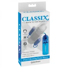 FUNDA VIBRADOR CLASSIX MANGA DUAL