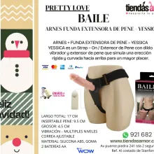 ARNES FUNDA EXTENSORA DE PENE - YESSICA juguetes lubricante