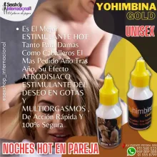 YOHIMBINA GOLD - AUMENTA EL DESEO SEXUAL SEXSHOP