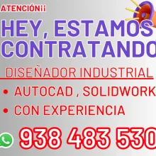 Urgente se necesita Dibujante Solydworks