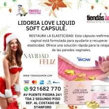LIDORIA Love cápsula reafirmante vaginal juguetes lubrican