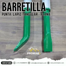 Barretilla de Aluminio para Desate