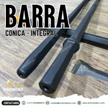 Barra de Perforación Cónica e Integral