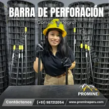 Barras Cónicas Precisión que Penetra en Cualquier Terreno