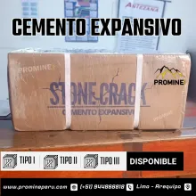 CEMENTO EXPANSIVO Rompe Roca