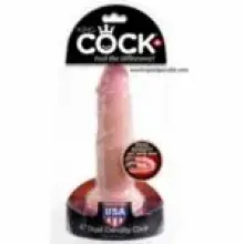 CONSOLADOR KING COCK DUAL BALLS 6
