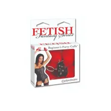 FETISH FURRY CUFFS ROJO