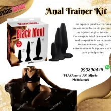 CONSOLADOR ANAL TRAINER KITNEGRO
