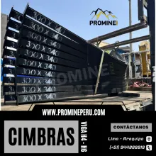 Cimbras Arco Minero en Viga H4 H6