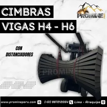 Cimbras Vigas H4 H6 Ingeniería para Encofrados de Primera