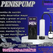 BOMBA DE SUCCION PENIS PUMP MAYORES ERECCIONES EN TARAPOTO S