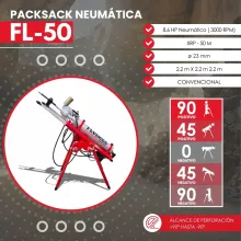 PACKSACK NEUMÁTICA FL50 mineria 