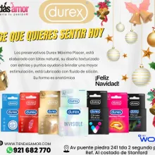 Preservativos Durex juguetes lubricantes retardantes potenc