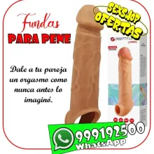 FUNDAS EXTENSIONES PARA PENE - SEXSHOP OFERTAS MIRAFLORES