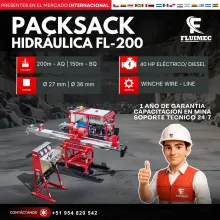 PACKSACK DIAMANTINA FL-200 equipo para industria minera 