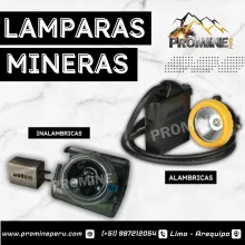 Lampara Minera 4A-KL Potencia Lumínica para Zonas de Riesgo