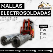 Malla Electrosoldadas 3x3-4x4 Tu Obra Blindada