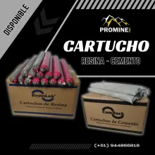Cartuchos de Resina y Cemento para Anclaje