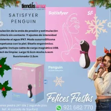 SATISFYER PENGUIN juguetes lubricantes retardantes potenci